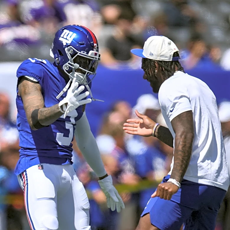 New York Giants' Odell Beckham sees a lot of himself in Malik Nabers