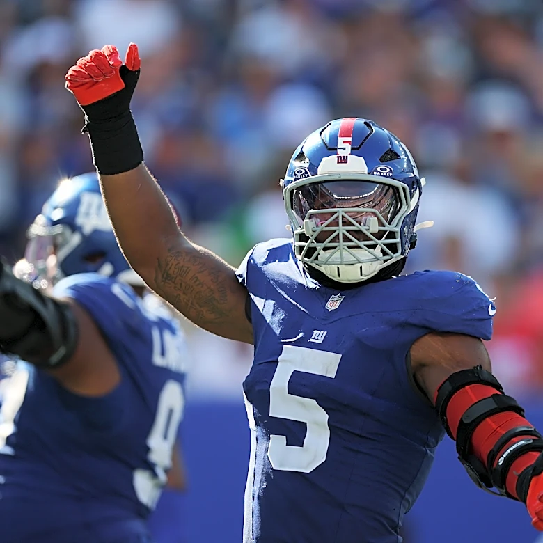 New York Giants' Kayvon Thibodeaux considers ditching bulky elbow brace