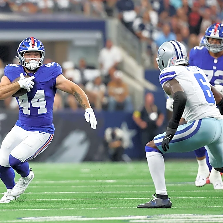 New York Giants' Cam Skattebo vows to 'punish' Cowboys in Week 1