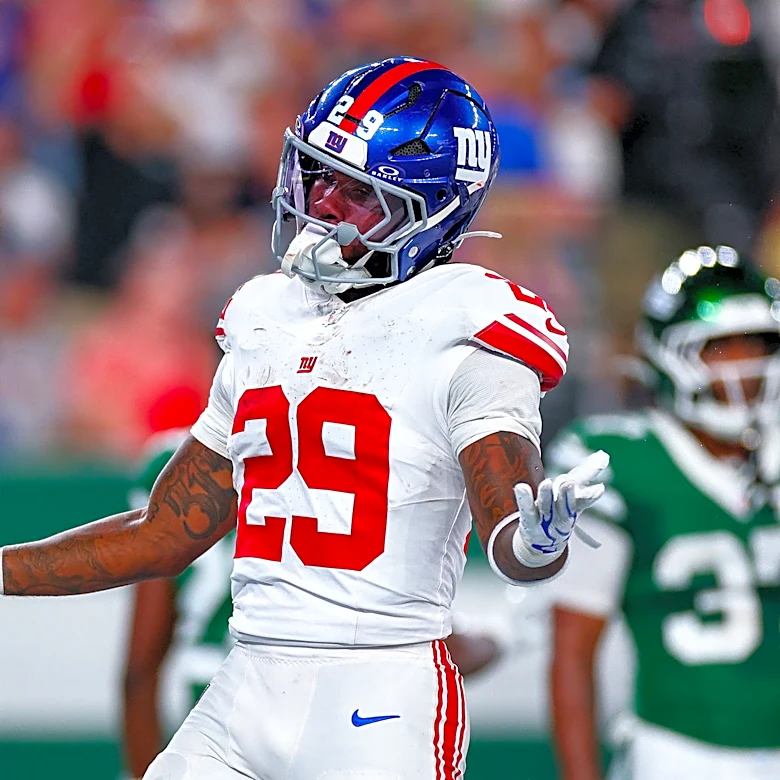 Tiki Barber has sage advice for New York Giants' Tyrone Tracy Jr.