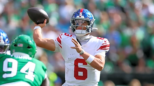Giants' Jaxson Dart led NFL in big-time throw rate vs. pressure in 2025