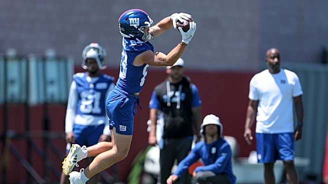 New York Giants signing WR Dalen Cambre to 53-man roster