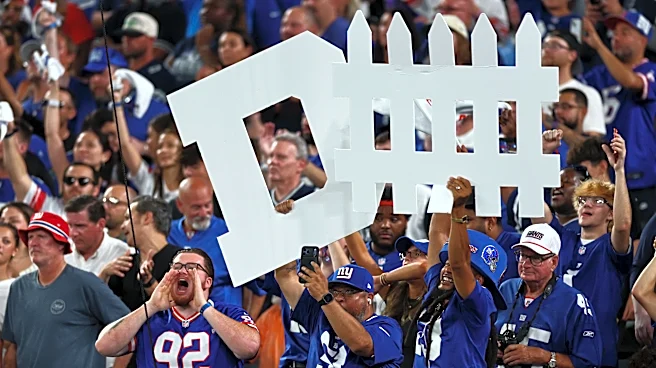 New York Giants credit fans for 'unbelievable' environment on Sunday night