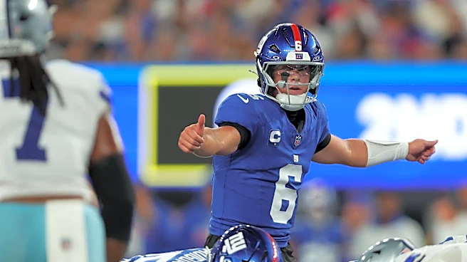 New York Giants' Jaxson Dart made NFL history in Week 1 win