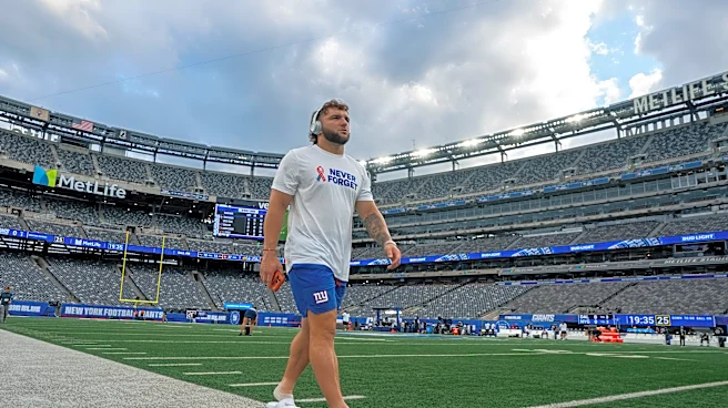 Giants' Cam Skattebo feels 'safe' running behind FB Patrick Ricard