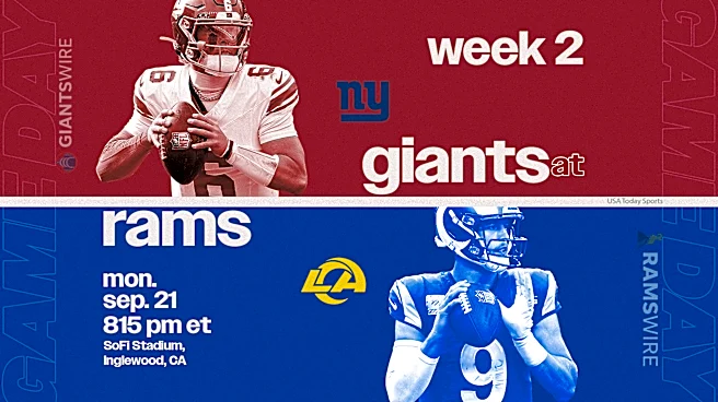 What channel is Giants vs. Rams on today? Time, TV schedule to watch Week 2 game