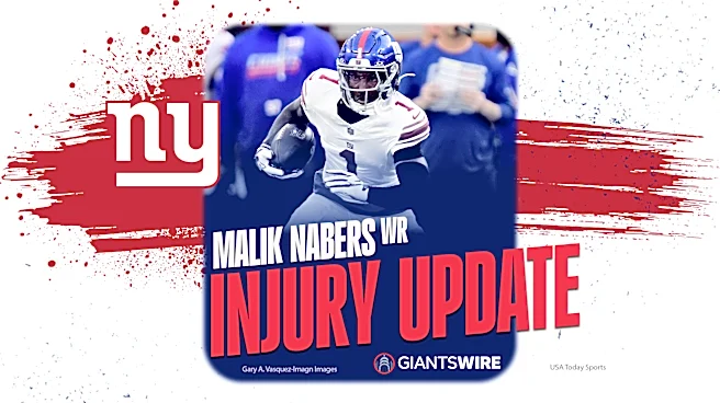 New York Giants injury updates: Malik Nabers, Andrew Thomas, Brian Burns