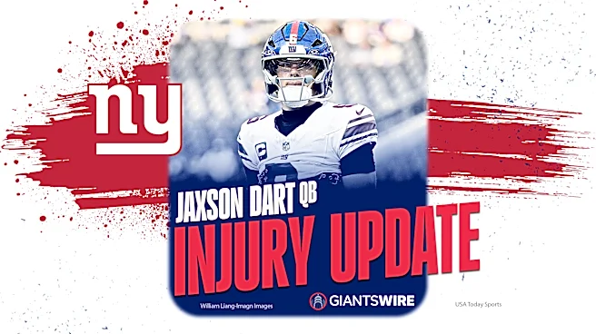 New York Giants' Jaxson Dart faces possible season-ending knee surgery