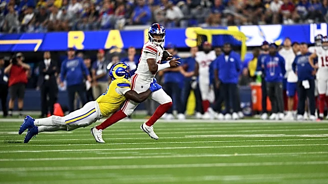 Rams' Byron Young sends message after play that injured Jaxson Dart