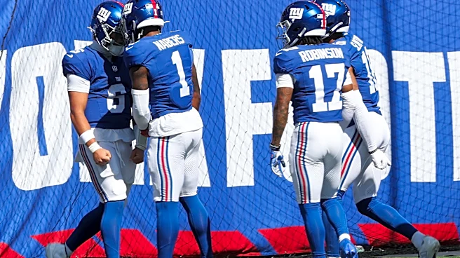 Giants Malik Nabers knows what Jaxson Dart is going through: 'I've been there'