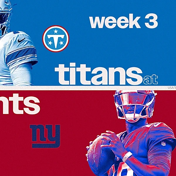 What channel is Giants vs. Titans on today? Time, TV schedule to watch Week 3 game