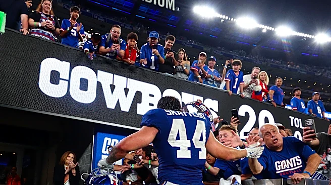 Cam Skattebo's plea to Giants fans: Give us home-field advantage