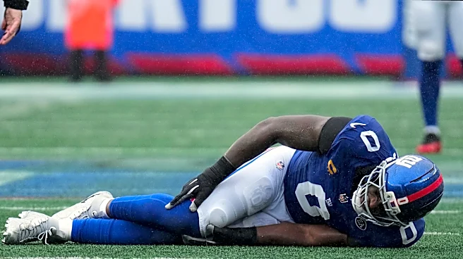 Report: New York Giants' Brian Burns also suffered torn meniscus