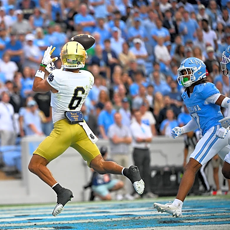 New York Giants scouted Notre Dame-North Carolina, Miami-Clemson