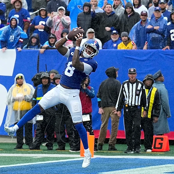Giants' Jevon Holland on his key to success: 'Run to the ball'