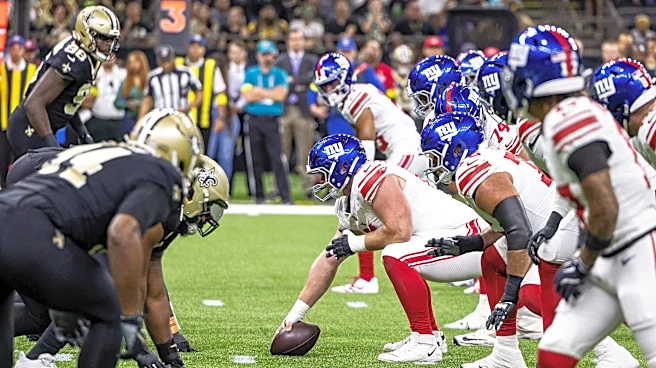 New York Giants bench center John Michael Schmitz