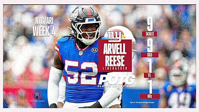 New York Giants vs. Arizona Cardinals player of the game: LB Arvell Reese