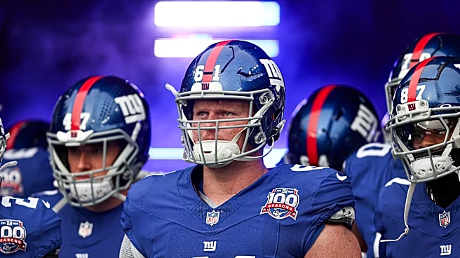Giants' John Harbaugh on change at center: 'Not a long-term thing'
