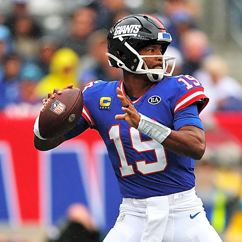 A smiling Jameis Winston 'grateful' to be New York Giants' starting QB