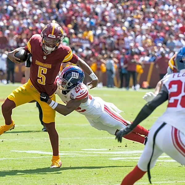 Commanders plan to start QB Jayden Daniels vs. Giants in Week 5
