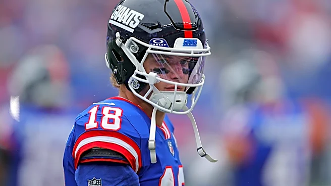 Giants' Matt Nagy gives J.J. McCarthy an A+ nine days into the install