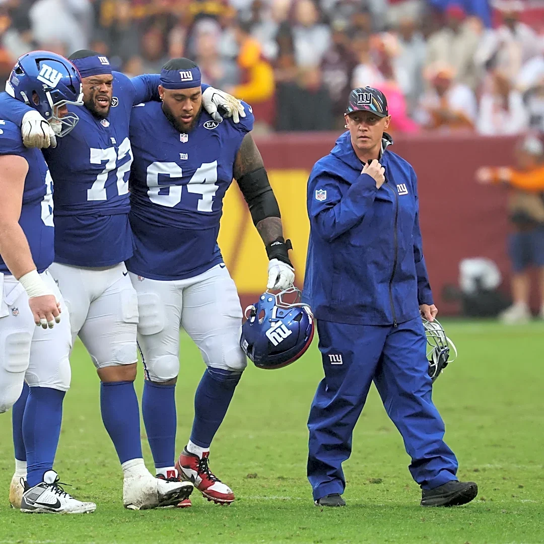 New York Giants injury report: 4 starters continue to sit out