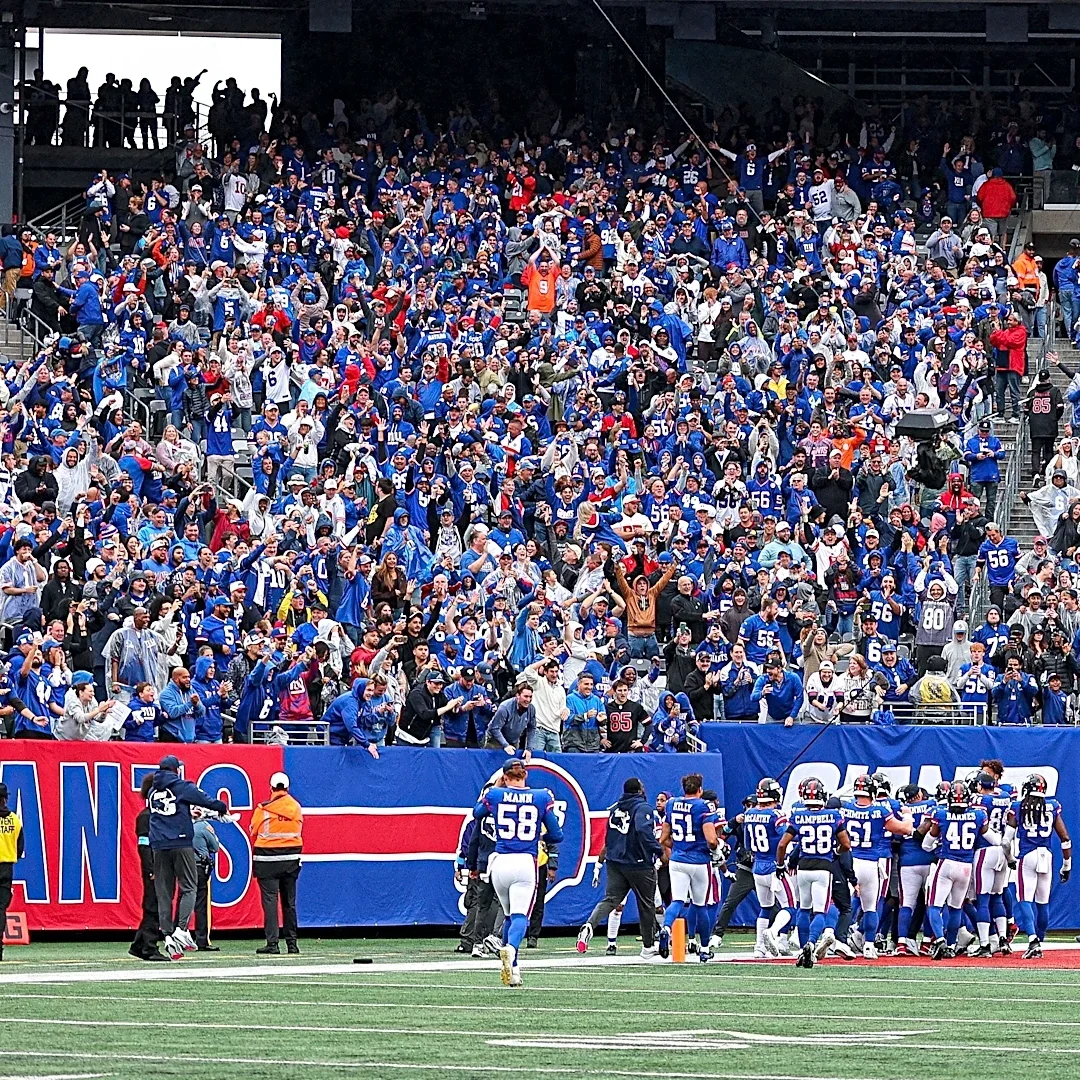 Underdog New York Giants playing with a 'chip on our shoulder'
