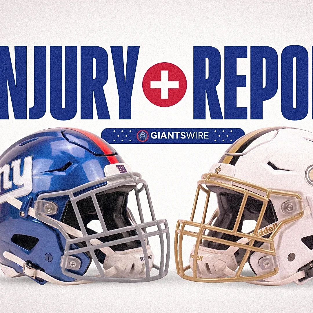 New York Giants' Tyler Nubin among 3 out vs. New Orleans Saints
