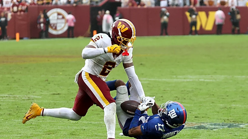 2 Commanders fined for transgressions vs. New York Giants in Week 5