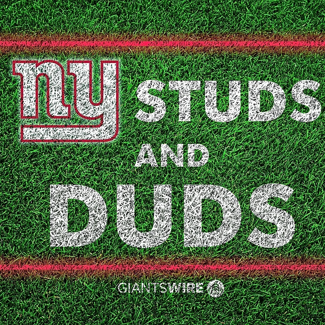 Studs and duds from New York Giants' Week 6 loss to the New Orleans Saints