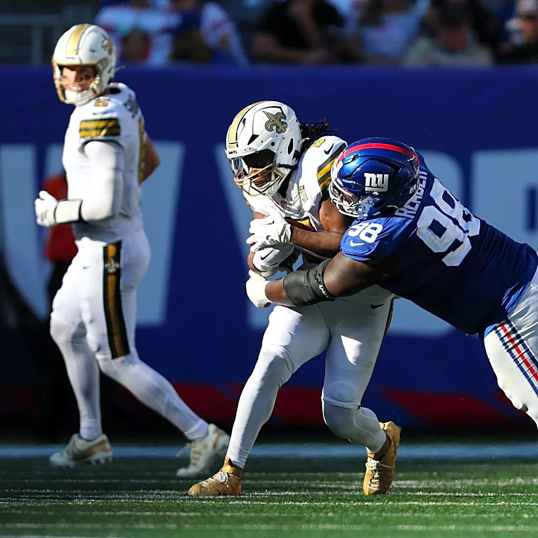 D.J. Reader was New York Giants' highest-graded player in loss vs. Saints