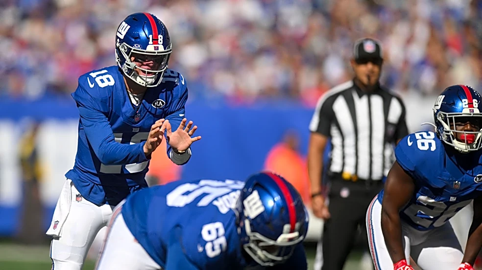 New York Giants plan to start QB J.J. McCarthy vs. Texans