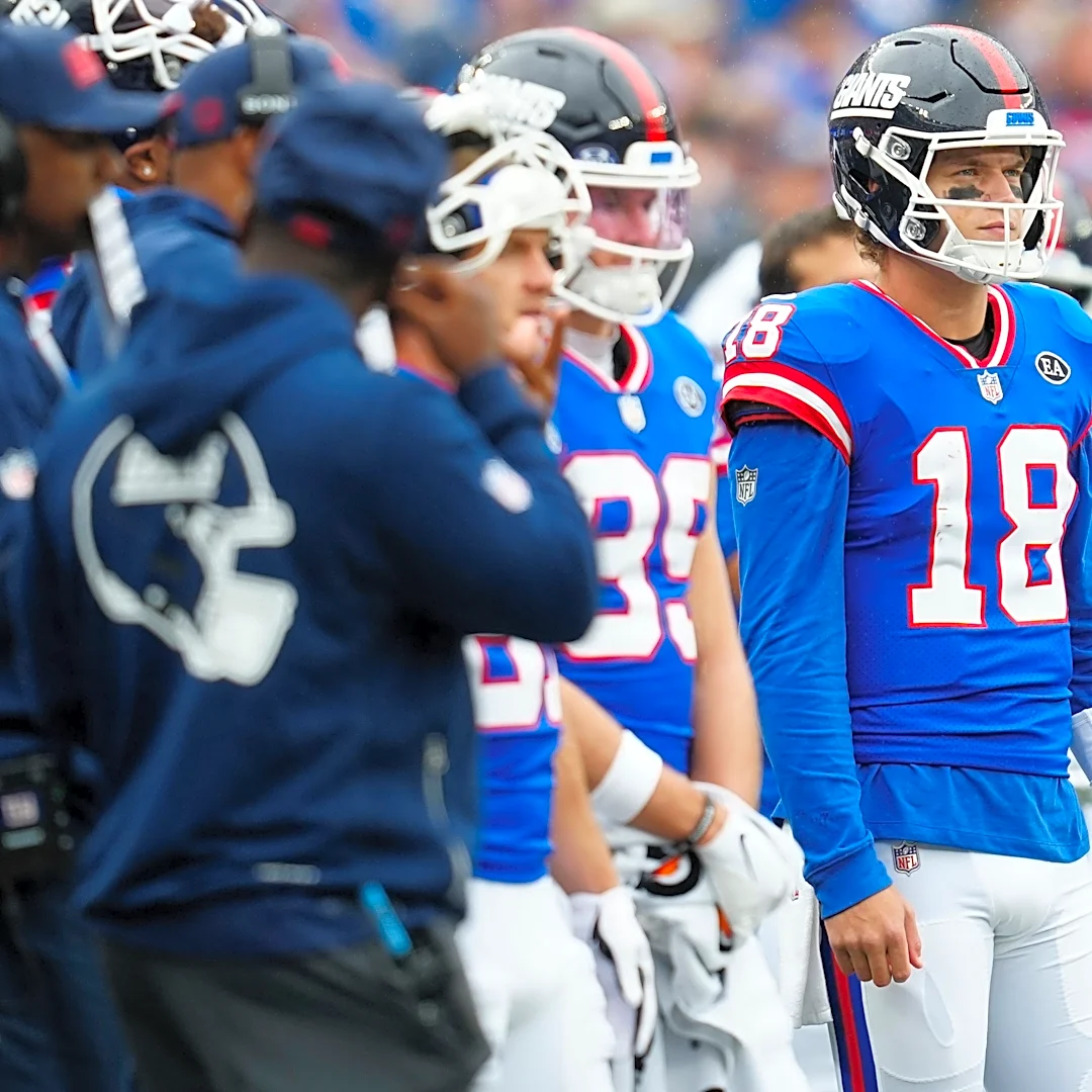 New York Giants' John Harbaugh explains switch to J.J. McCarthy