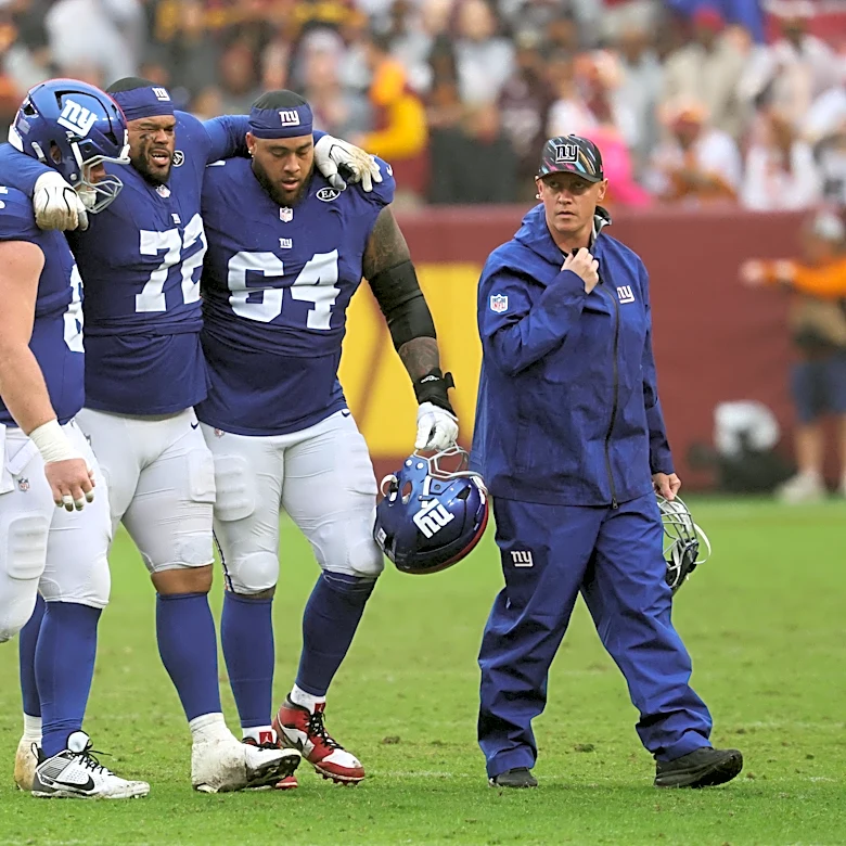 Will New York Giants OL Jermaine Eluemunor play vs. Houston Texans?