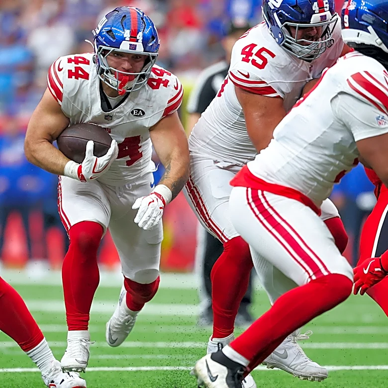 New York Giants' John Harbaugh wants NFL clarity on Cam Skattebo penalty