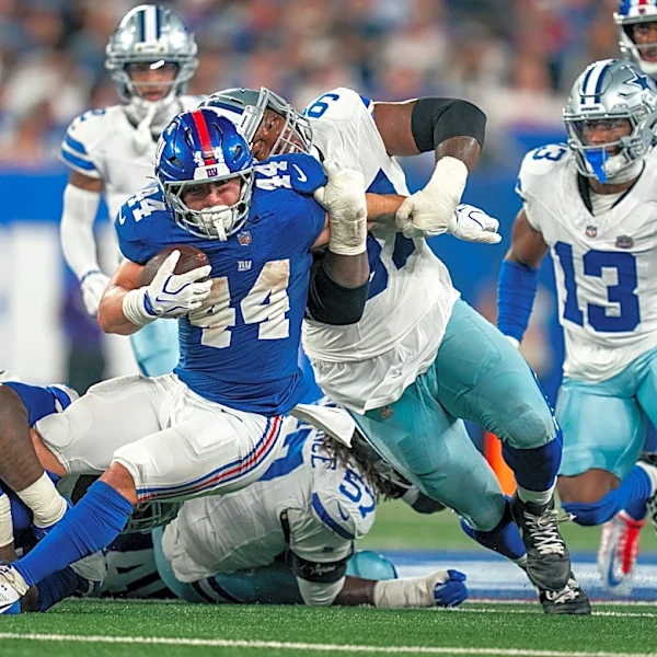 Despite NFC East lead, New York Giants not favored to win division