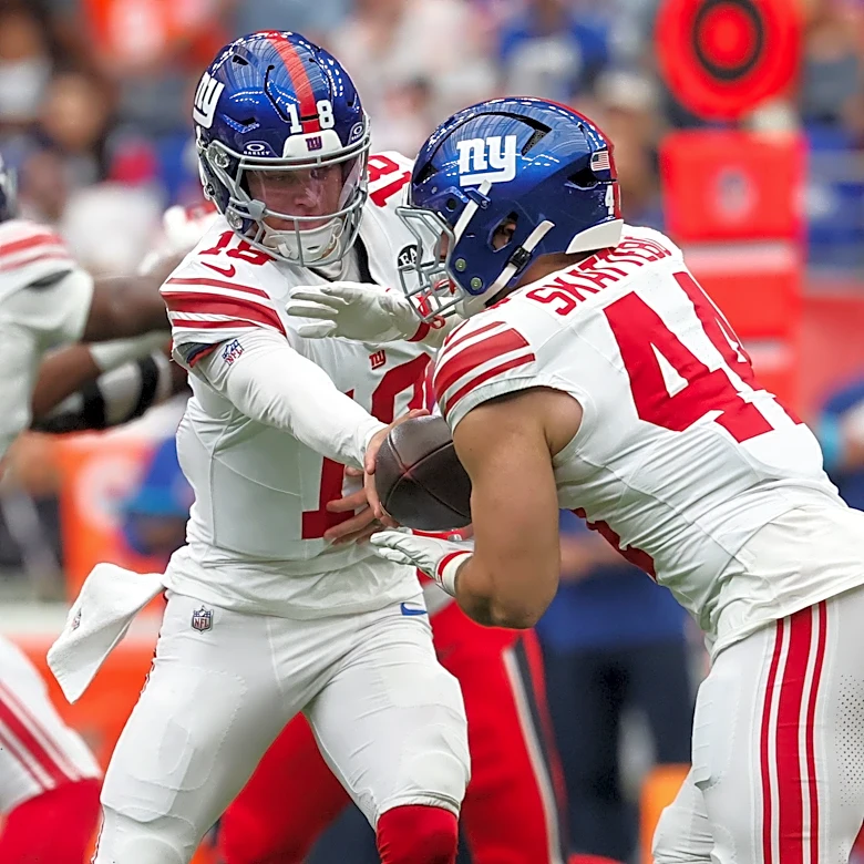 NFL fines Giants' Cam Skattebo for penalty they promoted on social media