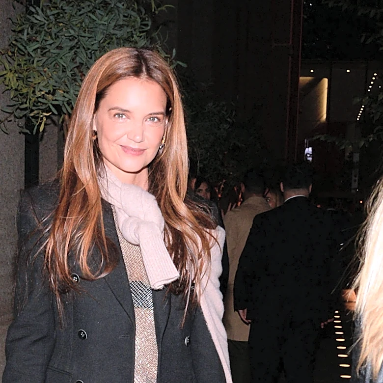 Katie Holmes' Balayage Lob Is One Of Her Best Hair Looks Of All Time