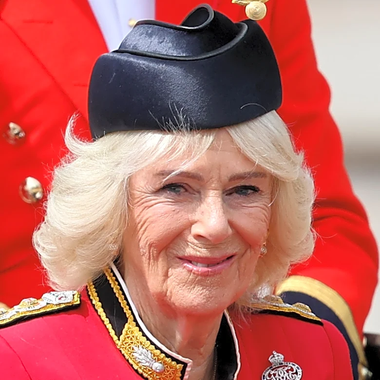 Queen Camilla's Voluminous '70s Bob At Trooping The Colour 2026 Is Perfect For Older Women To Copy