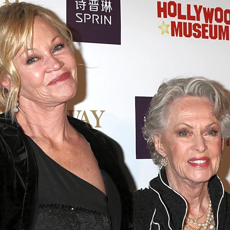 10 Pics Of Melanie Griffith And Her Mother, Hollywood Icon Tippi Hedren