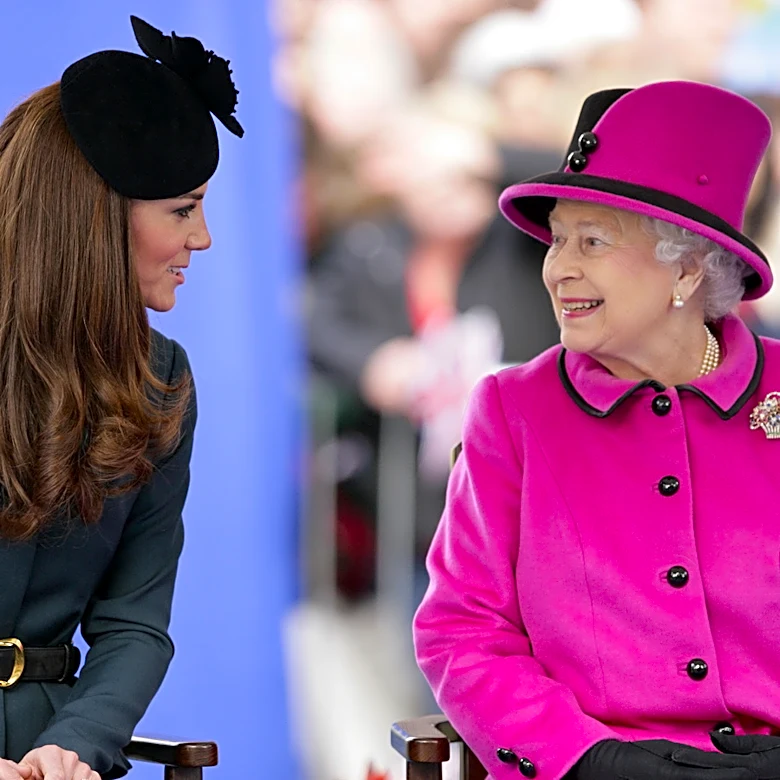 Kate Middleton's Love Of Monochromatic Looks May Be A Nod To Queen Elizabeth