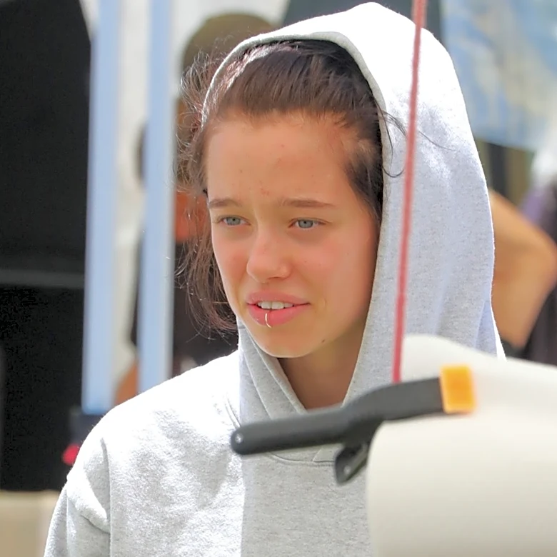 Angelina Jolie's Daughter Shiloh Is Taking After Her Mom's Edgy Style