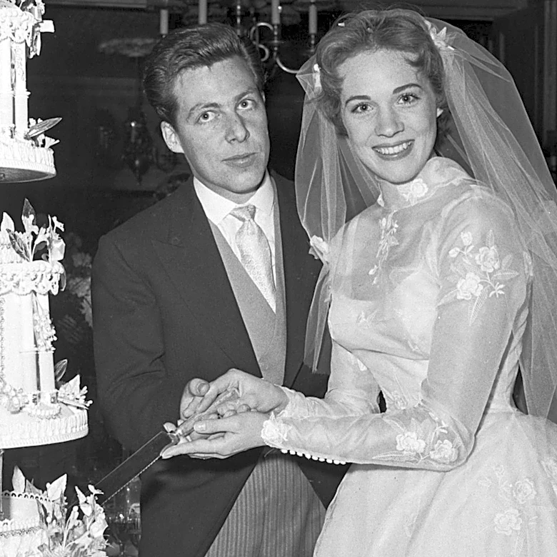 Julie Andrews' Romantic 1959 Wedding Dress Was Made By An Unlikely Source