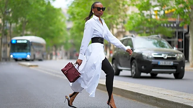 Millennials Look Back At The Dress-Over-Pants Trend & Cringe - But Gen Z Sees Opportunity