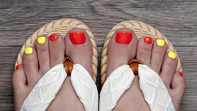 7 Pedicure Colors & Designs To Try For An '80s-Inspired Look