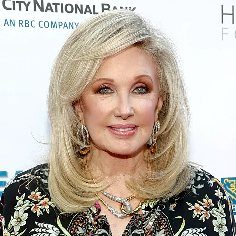 Morgan Fairchild's Signature Eye Makeup Is Perfect For Older Women Looking For Some Glam