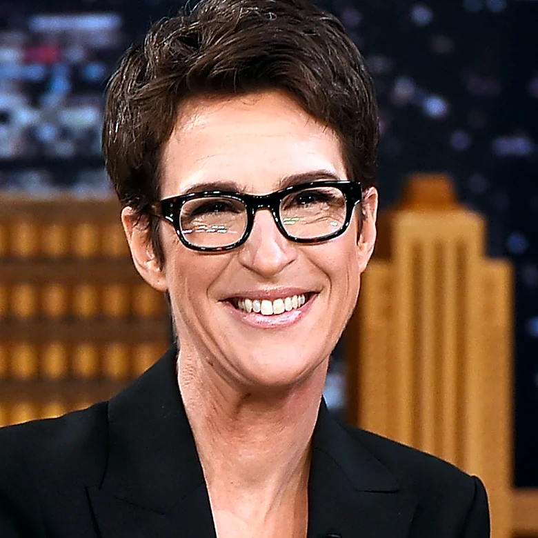 What MSNBC Anchor Rachel Maddow Looks Like Without Makeup