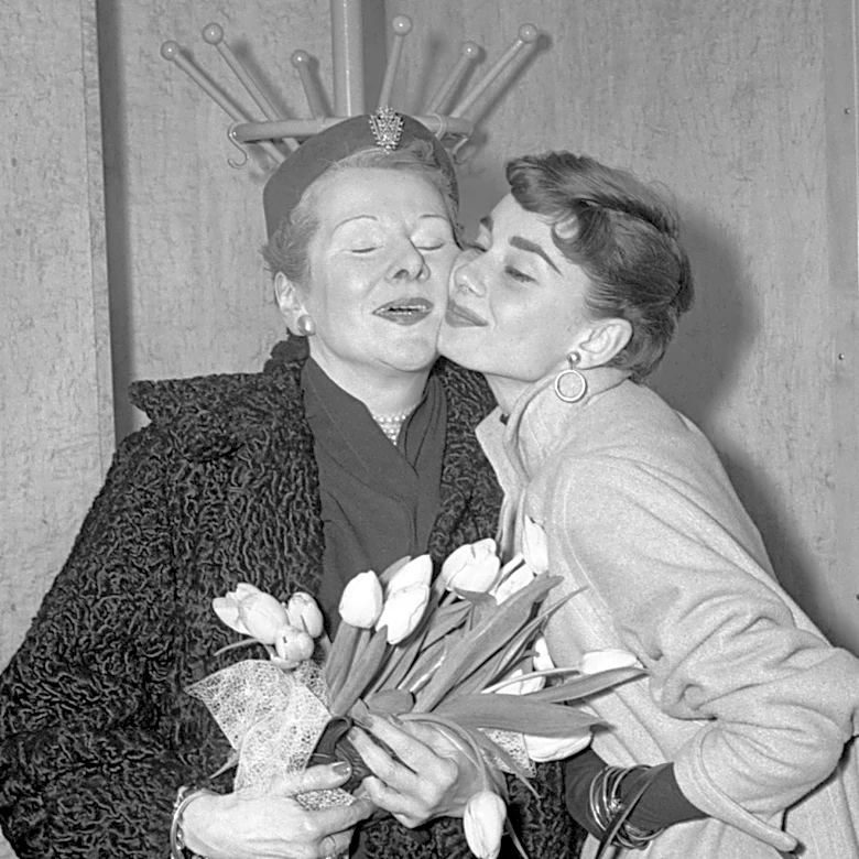 Rare Photos Of Audrey Hepburn With Her Mom
