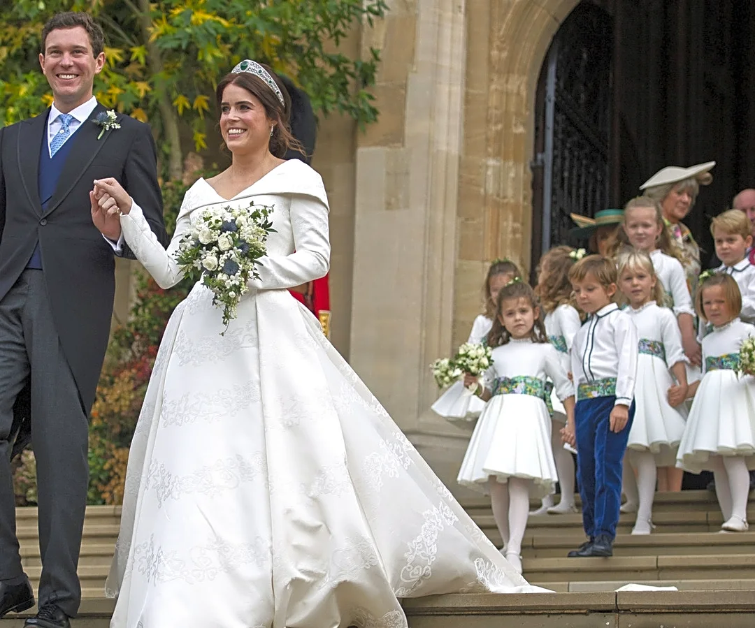 Princess Eugenie's Open-Back Wedding Dress Meant More To Her Than We Realized