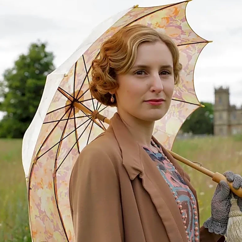 How Laura Carmichael's Real-Life Look Compares To Her Downton Abbey Glam